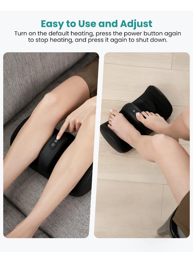 Nekteck Shiatsu Foot Massager With Heat, Foot And Calf Massager With Massage Roller - Image 5
